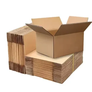 Recyclable Corrugated Cardboard Mailing, Moving, and Shipping Box