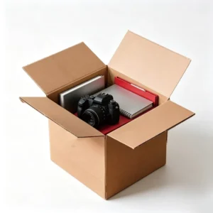 Recyclable Corrugated Cardboard Shipping Cartons for Supermarket Storage and Display