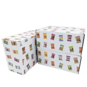 Recyclable Corrugated Cartons and Rolls for Shipping and Printing, UV Foil Paperboard Protection