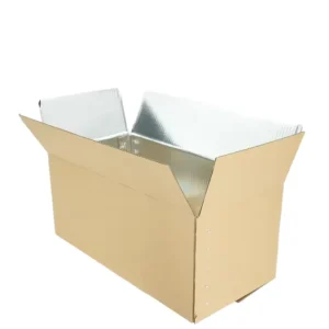 Recyclable Corrugated Shipping Box With Glossy and Matte Lamination for Household Products