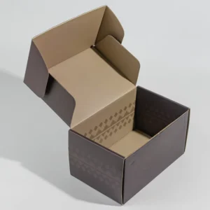 Recyclable Corrugated Shoe Shipping Box with Custom Logo
