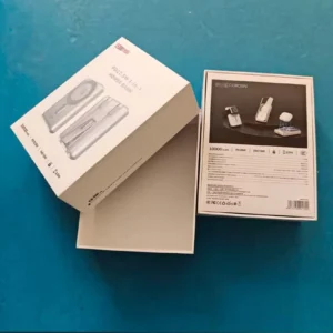 Recyclable Custom 3C Digital Packaging Box with Coated Paper, Stamping, Embossing and UV Coating