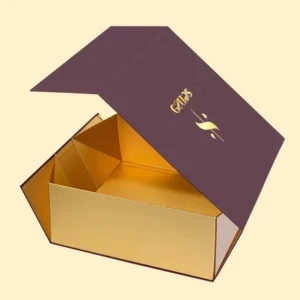 Recyclable Custom Folding Magnetic Gift Box for Shoes, Clothing, and Underwear
