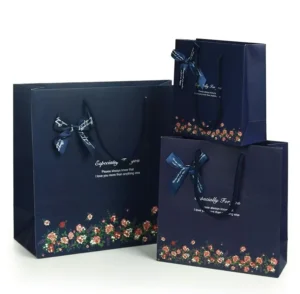 Recyclable Custom Full Color Printing Paper Bag with Your Own logo