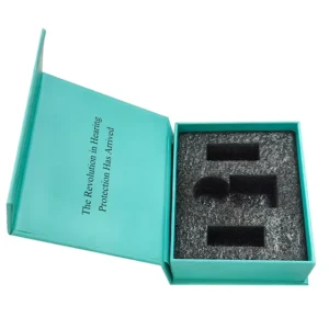 Recyclable Custom Logo Rigid Magnetic Folding Gift Box with Magnetic Lid
