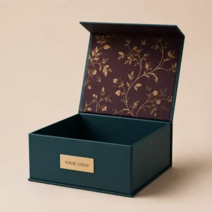 Recyclable Custom Printed Rigid Paperboard Magnetic Closure Gift Box