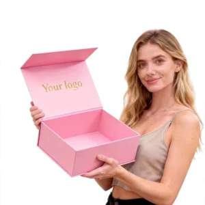 Recyclable Eco-Friendly Candle Paper Box with Sponge Lining, Rigid Magnetic Folding Lid, and Matt Lamination