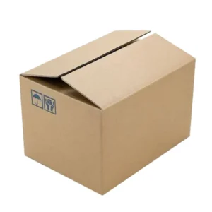 Recyclable Heavy-Duty Corrugated Shipping and Storage Box, Large
