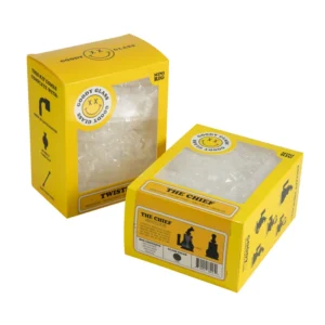 Recyclable Ivory Board Paper Toy Box with Clear Display Window and Glossy Lamination
