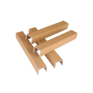 Recyclable Kraft Paper Corrugated Cardboard Packaging Corners Edge Protector Angles for Pallets