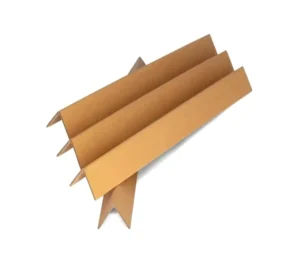 Recyclable Kraft Paper Pallet Edge and Corner Protectors Customizable Packaging Protection
