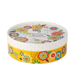 Recyclable Kraft Paper Tube Box Custom Printed Cardboard Round Cylinder for Candy Cake Canister Food Packaging