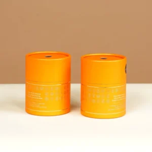 Recyclable Kraft Paper Tube Packaging for Candles, Perfume, Tea and Food