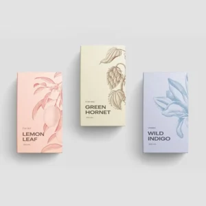 Recyclable Natural Material Loose Tea Storage Gift Box for Tea Bags