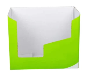 Recyclable Oblong Corrugated Kraft Paper Display Box with Flexographic Printing for Towel Paper