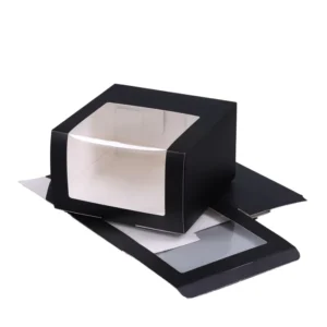 Recyclable Paper Box with Transparent Window