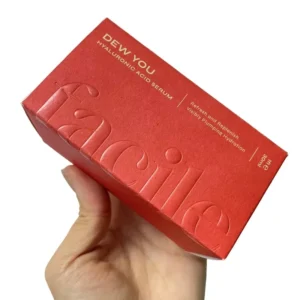 Recyclable Paper Boxes for Skincare Serum and Eye Cream with UV Coating