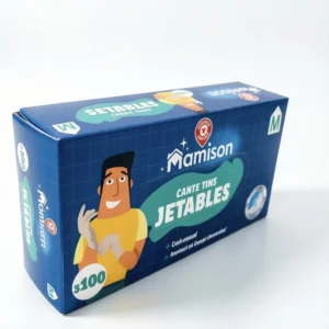 Recyclable Paper Color Card Box with Full-Color CMYK Printing