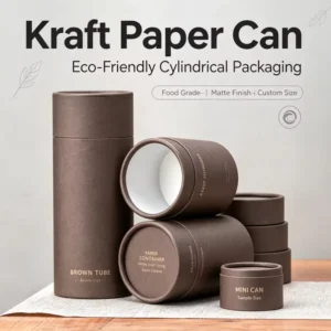 Recyclable Paper Tube Container for Essential Oil Bottle Aromatherapy Diffuser Packaging