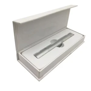 Recyclable Rigid Cardboard Boxes with Magnetic Closure Lid for Cosmetics, Medical Products and Electronics