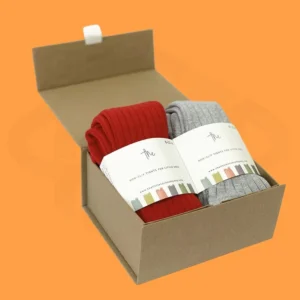 Recyclable Rigid Cardboard Folding Gift Box with Magnetic Lid