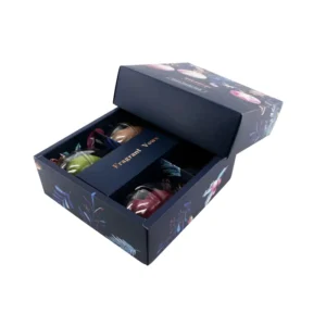 Recyclable Rigid Paper Box for Makeup Tools Nail Polish Oil Eye Cream Blush with Custom Matte Liner