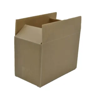 Recycled Brown Corrugated Cardboard Shipping Box