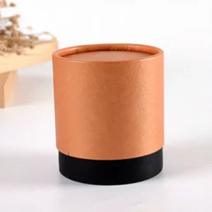 Recycled Cardboard Cylinder Paper Tube Canister for Shoes and Clothing Packaging