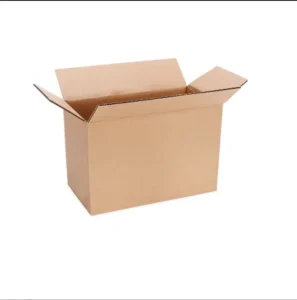 Recycled Corrugated Carton Shipping Box, Glossy or Matte Laminated, Embossed Paper Mailer Packaging