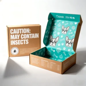 Recycled Corrugated Clothing Mailer Box, Foldable
