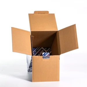 Recycled Flat Kraft Corrugated Cardboard Shipping Carton Box