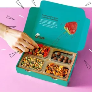 Recycled Food Grade Kraft Paper Takeaway Box For Restaurants And Fast Food