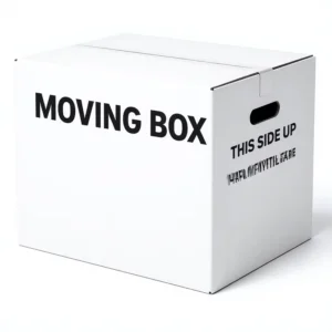 Recycled Kraft Corrugated Reusable 4mm Thick Cardboard Moving and Shipping Cartons