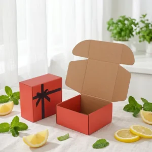 Recycled Mailer Box with Matte Lamination, Custom Size and Color for Clothing