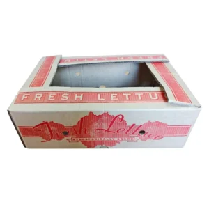 Recycled Material Carton Boxes for Agriculture, Vegetable, and Fruit Shipping
