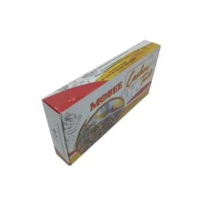 Recycled Material Food Packaging Paper Box with Matte Lamination for Baby Food, Self-Erecting