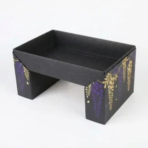 Recycled Materials Custom Disposable Takeaway Fast Food Sushi Kraft Paper Foldable Bento Packaging Box