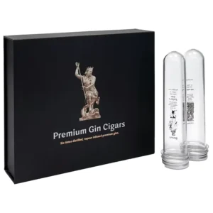 Recycled Materials Rigid Cigar Packaging Box with Matt Lamination and Stamping