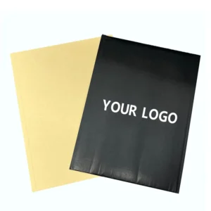 Recycled Mini Folded Square Kraft Paper Envelopes for Thank You Packaging