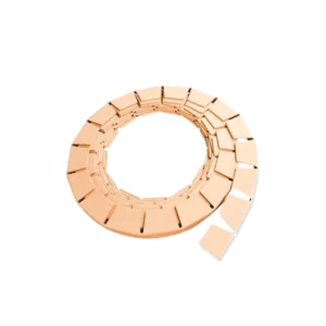 Recycled Paper Pulp Round Edge Protector for Roll Goods Shipping