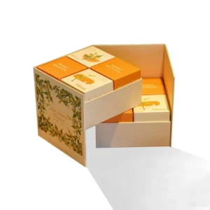 Recycled Paper Tea/Coffee Gift Rigid Box Packaging