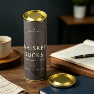 Recycled Paper Tube Canister for Snack, Candy, and Gift Set Packaging