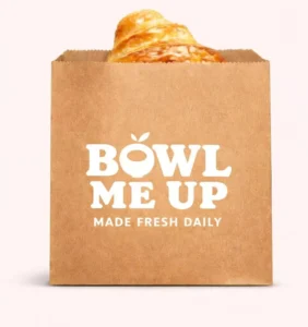 Restaurant Takeaway Kraft Paper Bags with Flexiloop Handle for Pizza and Fried Chicken, Oil-Proof