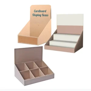 Retail Cardboard Shelf-Ready Countertop PDQ Display Box