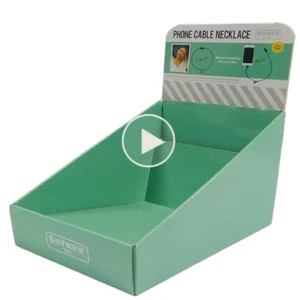 Retail Paper POS Desktop Display Box