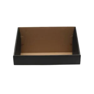 Retail Stackable Custom Supermarket Corrugated Cardboard Display Paper Box Tray