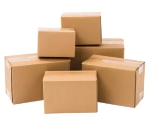 Reusable Corrugated Board Rigid Boxes with Handle and Magnetic Closure for Moving and Logistics Packaging
