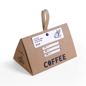 Reusable Foldable Biodegradable Coffee Bean Packaging Box