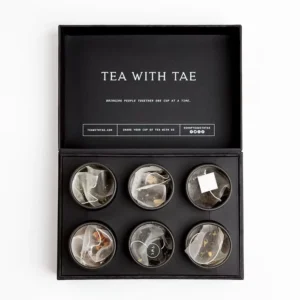 Rigid Cardboard Magnetic Tea Cylinder Gift Box Set with Insert