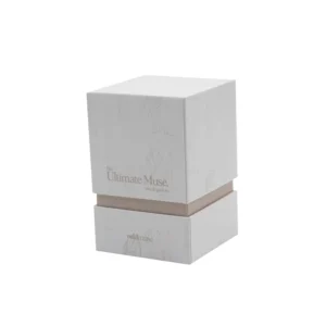 Rigid Coated Paper Box with Lid Sponge-Lined Perfume Cosmetic Packaging